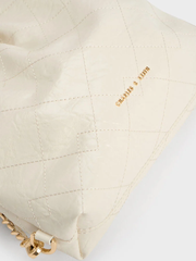 Duo Chain-Handle Two-Way Backpack