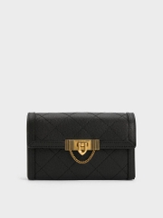 Tallulah Quilted Clutch Bag