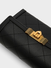 Tallulah Quilted Clutch Bag