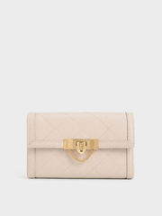 Tallulah Quilted Clutch Bag