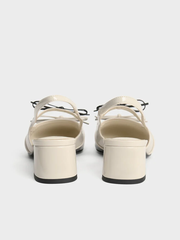 Dorri Double-Bow Slingback Pumps