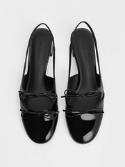 Dorri Double-Bow Slingback Pumps