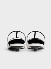 Clara T-Bar Pointed-Toe Mules