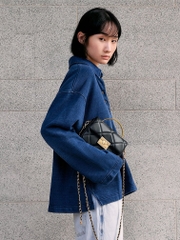 Quilted Boxy Tote Bag