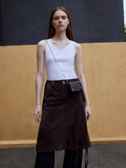 Cassia Quilted Chain-Handle Mini Wallet