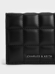 Cassia Quilted Chain-Handle Mini Wallet