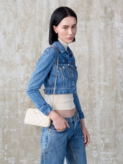 Mini Apfra Quilted Crossbody Bag