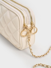 Mini Apfra Quilted Crossbody Bag