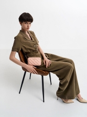 Mini Apfra Quilted Crossbody Bag