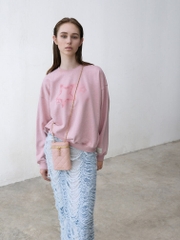 Apfra Quilted Elongated Mini Rectangular Bag