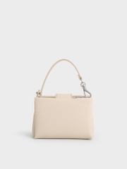 Bosie Metallic Top Handle Pouch