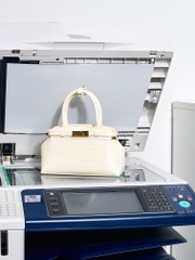 Aurelia Croc-Effect Metallic-Accent Elongated Tote