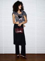 Atwood Crinkle-Effect Chain-Embellished Tote Bag