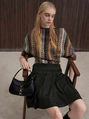 Agatha Chain-Accent Hobo Bag