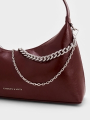 Atwood Chain-Embellished Shoulder Bag