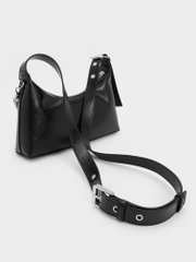 Atwood Chain-Embellished Shoulder Bag