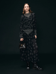 Arwen Croc-Effect Braided-Strap Top Handle Bag