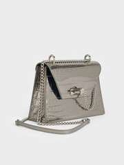 Samantha Envelope Chain-Handle Bag