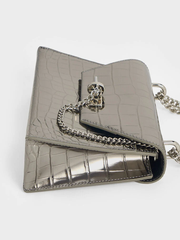 Samantha Envelope Chain-Handle Bag