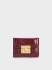 Donna Crinkle-Effect Wallet