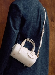 NEWEnola Canvas Two-Tone Bowling Bag