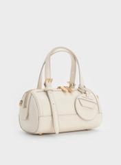 NEWEnola Canvas Two-Tone Bowling Bag