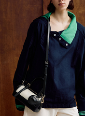 NEWEnola Canvas Two-Tone Bowling Bag