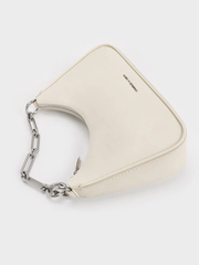 Lane Chain-Link Shoulder Bag