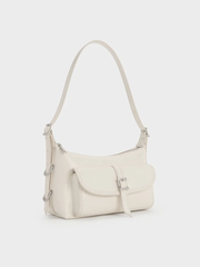 Bryna Belted Hobo Mini Drawstring Bag