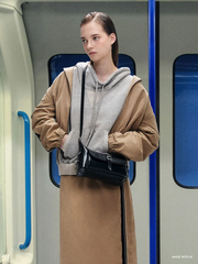 Bryna Belted Hobo Mini Drawstring Bag