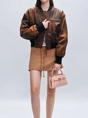 Aubrielle Croc-Effect Top Handle Bag