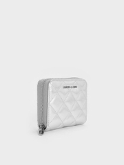 Alva Quilted Zip-Around Wallet