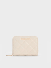 Alva Quilted Zip-Around Wallet