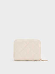 Alva Quilted Zip-Around Wallet