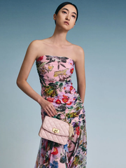 Cressida Quilted Top Handle Bag With Bag Charms