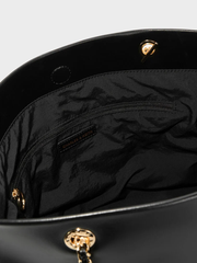 Arya Braided-Strap Double-Handle Tote Bag