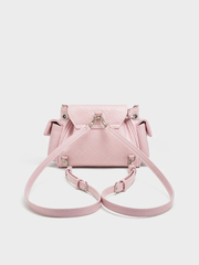 Duo Quilted Two-Way Front Flap Backpack