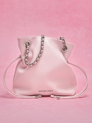 Arya Braided-Strap Double-Handle Crossbody Bag