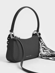 Alcott Scarf Chain-Link Shoulder Bag