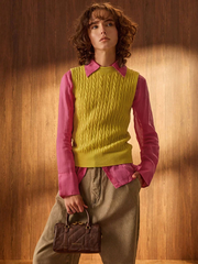 Philomena Panelled Chain-Handle Bowling Bag