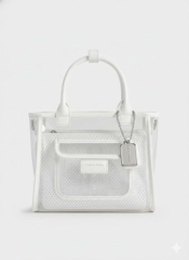 Noah See-Through Mesh Tote Bag