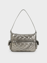 Duo Quilted Shoulder Bag