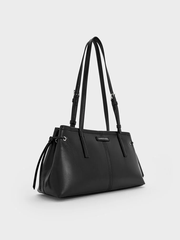 Noane Elongated-Handle Shoulder Bag