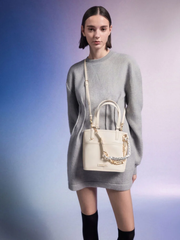 Addison Knotted-Rope Reversible Tote Bag