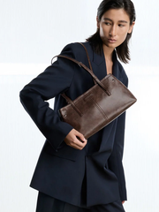 Noane Elongated-Handle Shoulder Bag