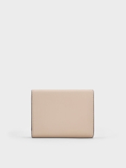 Edna Turn-Lock Knotted-Strap Wallet