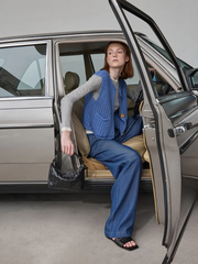 Ivette Woven Shoulder Bag