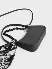 Alcott Scarf Chain-Link Shoulder Bag