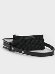 Norah See-Through Mesh Shoulder Bag