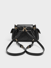 Duo Quilted Two-Way Front Flap Backpack